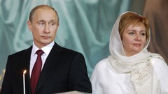 Владимир Путин с женой