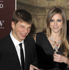 Андрей Аршавин с гражданской женой Юлией