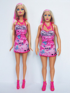 Знаменитая кукла Барби поменяла пропорции