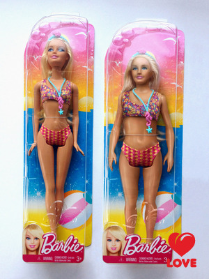 Знаменитая кукла Барби поменяла пропорции