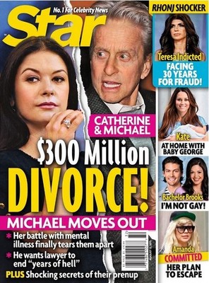 Майкл Дуглас и Кэтрин Зета-Джонс разводятся?