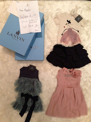 Ким Кардашиян показала модный гардероб дочери