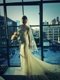 Кристина Риччи вышла замуж в платье от Givenchy