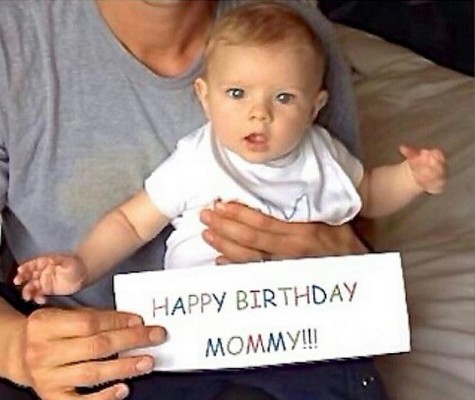 Сын Ферги поздравил маму с днем рождения