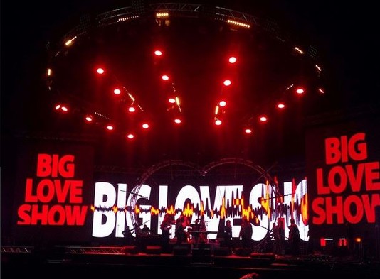 Сцена Big Love Show 2015 Санкт-Петербург