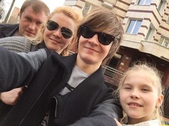 Никита Киоссе с семьей Никита Киоссе с семьей