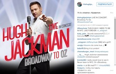 Instagram Хью Джекмана Instagram Хью Джекмана