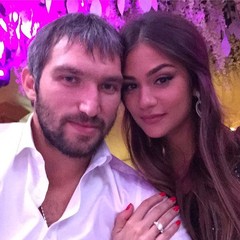 Александр Овечкин и Анастасия Шубская Александр Овечкин и Анастасия Шубская