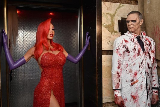 Хайди Клум поразила хэллоуинским костюмом 