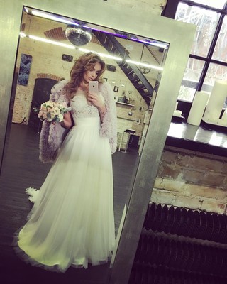 Свадебное платье Алены Водонаевой?
