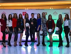 Максим Привалов на открытом кастинге Мисс Россия 2017