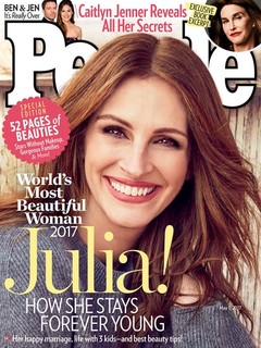 Джулия Робертс на обложке журнала People