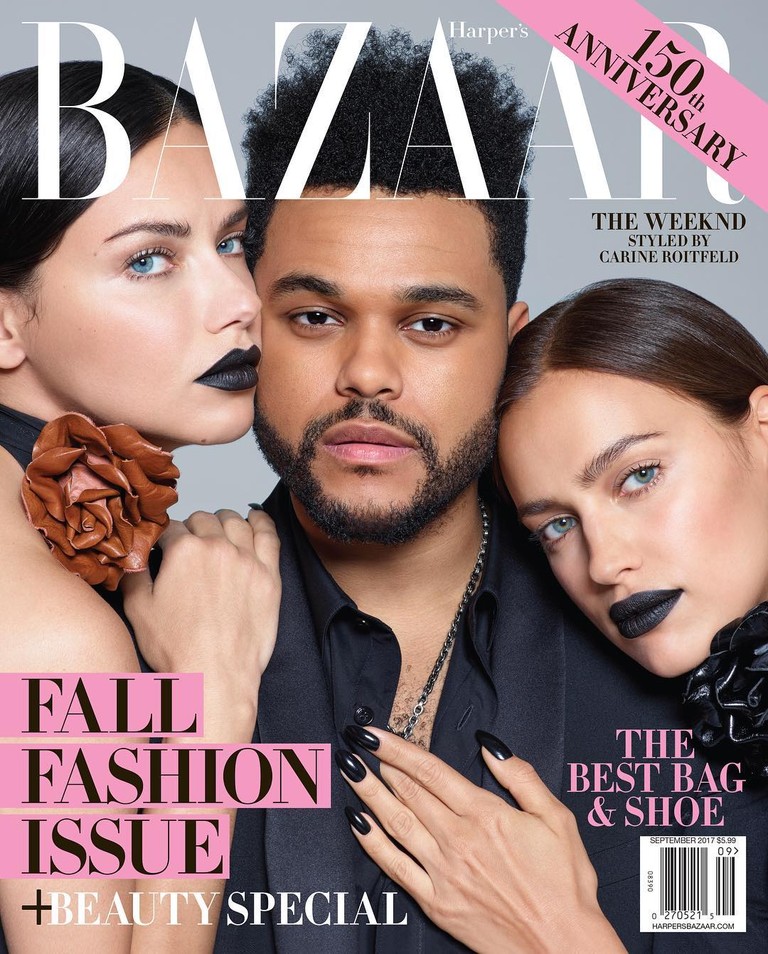 Адриана Лима, The Weeknd и Ирина Шейк для Harper’s Bazaar