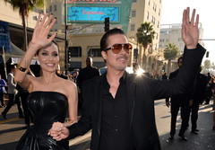 Анджелина Джоли и Брэд Питт (2014 г.)