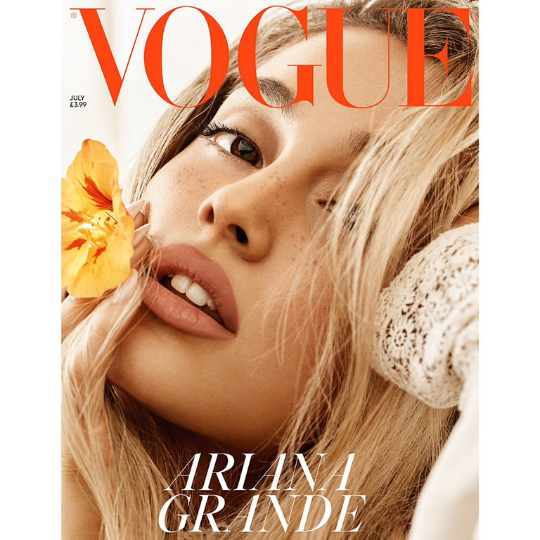 Ариана Гранде на обложке Vogue