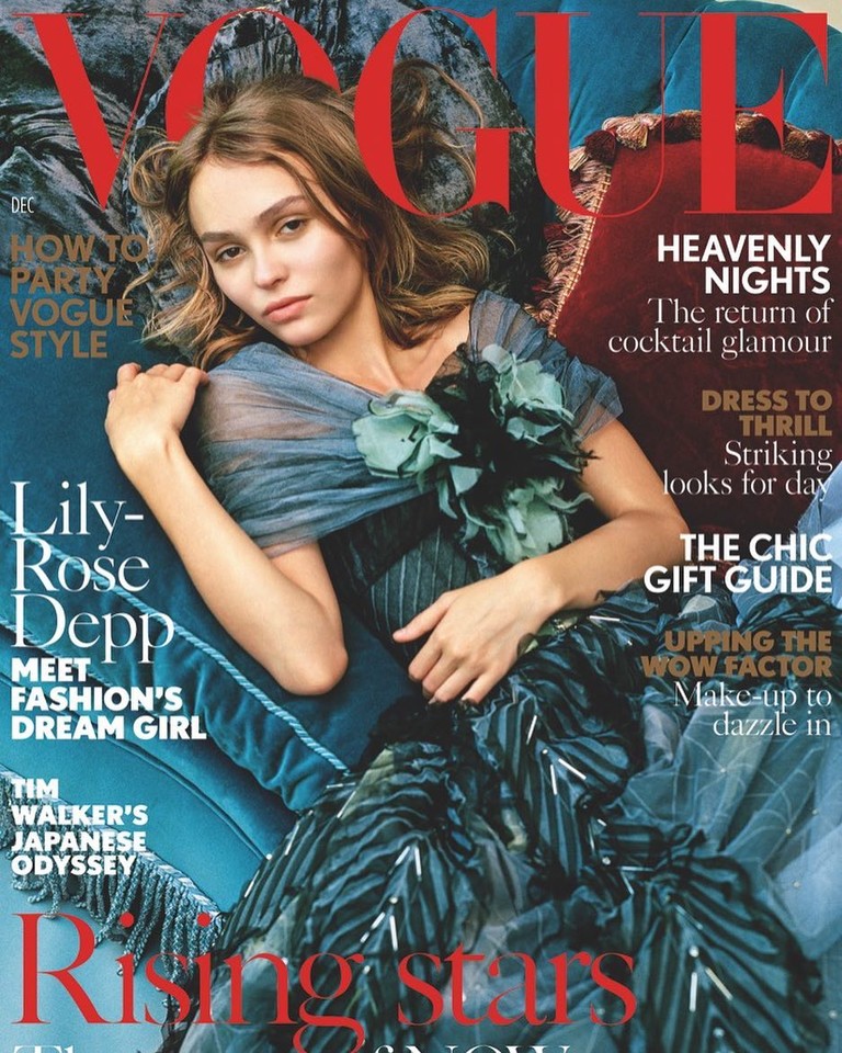 Лили Роуз-Депп снялась для Vogue в 17 лет