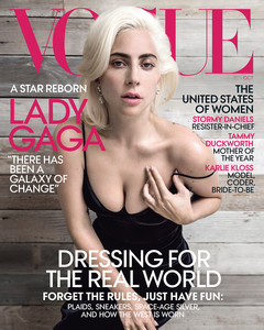 Леди Гага на обложке Vogue