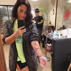 Деми Ловато и ее новая татуировка