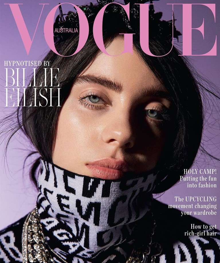 Билли Айлиш на обложке Vogue Australia