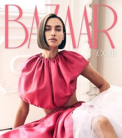 Ирина Шейк на обложке Harper's Bazaar