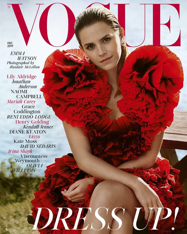 Эмма Уотсон на обложке Vogue
