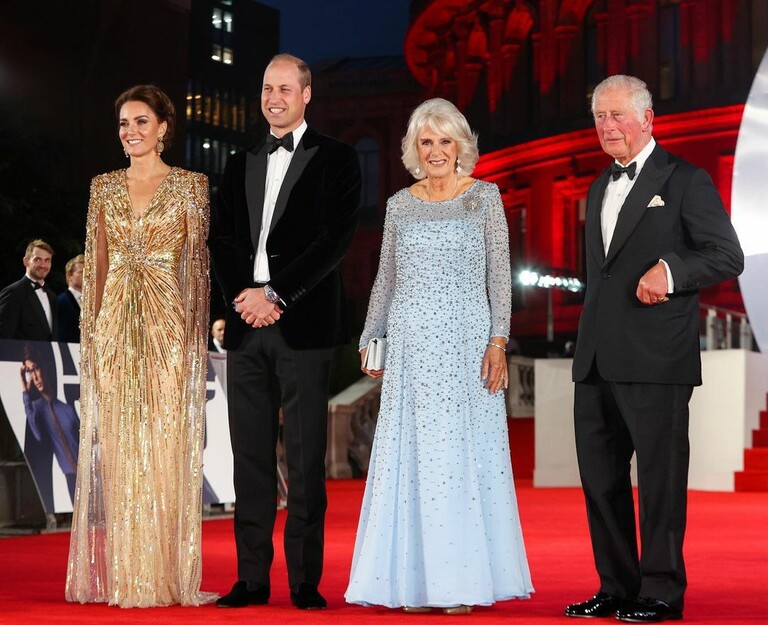 Кейт Миддлтон, принц Уильям, герцогиня Камила и принц Чарльз