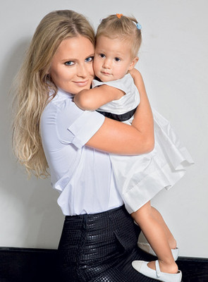 Дана Борисова с дочкой Полиной