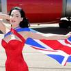 Дита фон Тиз для Virgin Atlantic Airways