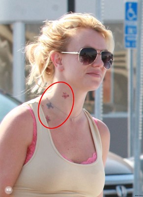 Что означают татуировки Бритни Спирс?