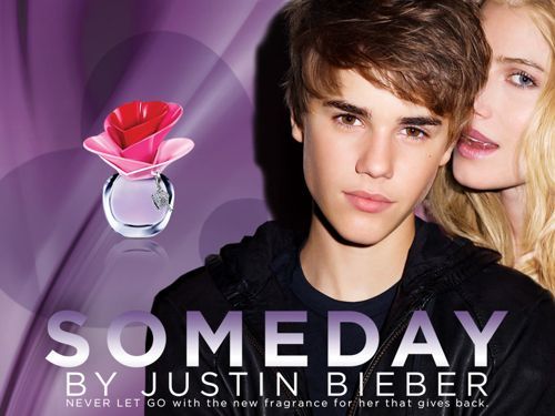 Джастин Бибер в рекламе Someday by Justin Bieber