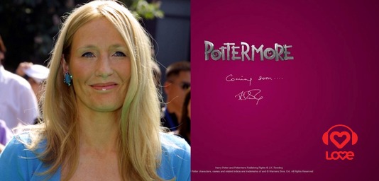 Джоан Роулинг и Pottermore.com