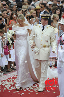 Свадьба Альберта II и Шарлин Уиттсток