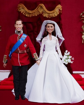 Совершенно чумовые куклы принца Уильяма и Кейт Миддлтон