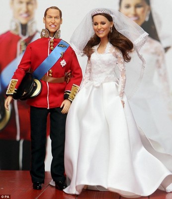 Совершенно чумовые куклы принца Уильяма и Кейт Миддлтон