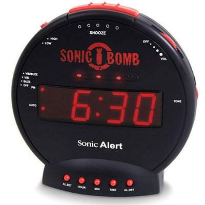 Sonic Bomb Alarm Clock