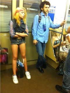 Леди Гага и Александр Пушкин в метро