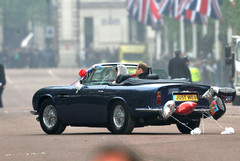 Принц Уильям и Кейт Миддлтон на «Aston Martin»