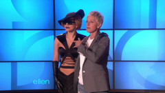 Lady GaGa на шоу Эллен ДеДженерес