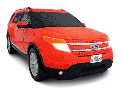 “Ford” собрали из конструктора “LEGO” 