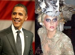 Lady GaGa напугала Барака Обаму