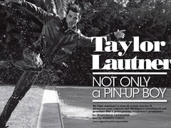 Тэйлор Лотнер в журнале  L'Uomo Vogue