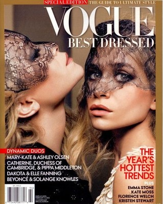 Мэри-Кейт и Эшли Олсен в журнале “Vogue Best Dressed 2011”