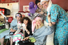 Группа Банд’Эрос на пижамной вечеринке LOVE RADIO! 