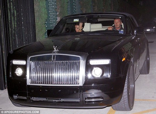 Дэвид Бекхэм продает свой Rolls-Royce