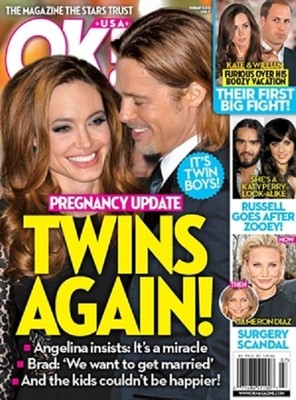Анджелина Джоли беременна двойней