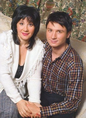 Сергей Лазарев с мамой