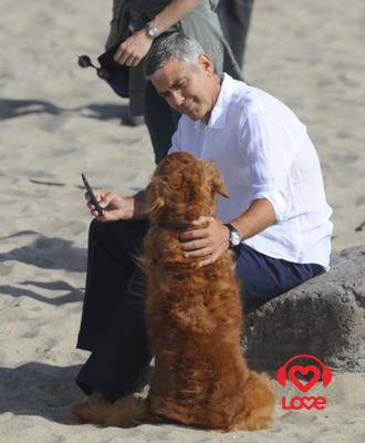 Джордж Клуни снимается в рекламе нового смартфона «Android»