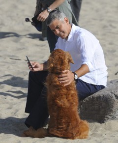 Джордж Клуни снимается в рекламе нового смартфона «Android»