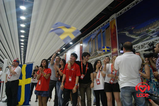 II полуфинал Евровидения 2012. Пресс-центр
