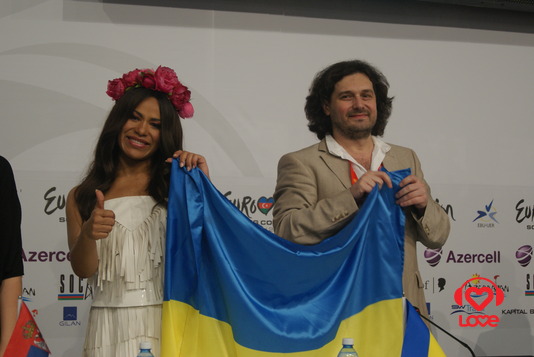 II полуфинал Евровидения 2012. Пресс-конференция. Украина